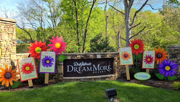 Festival Fun Blooms at Dollywood's DreamMore Resort and Spa