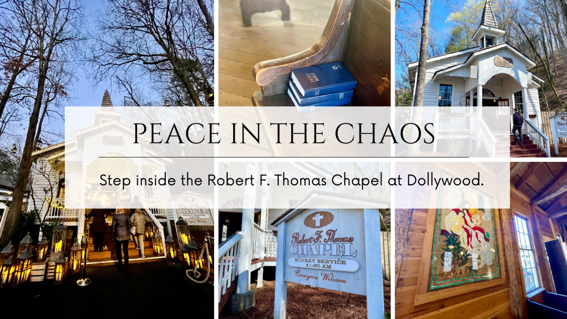 Peace in the Chaos: Step inside the Robert F. Thomas Chapel