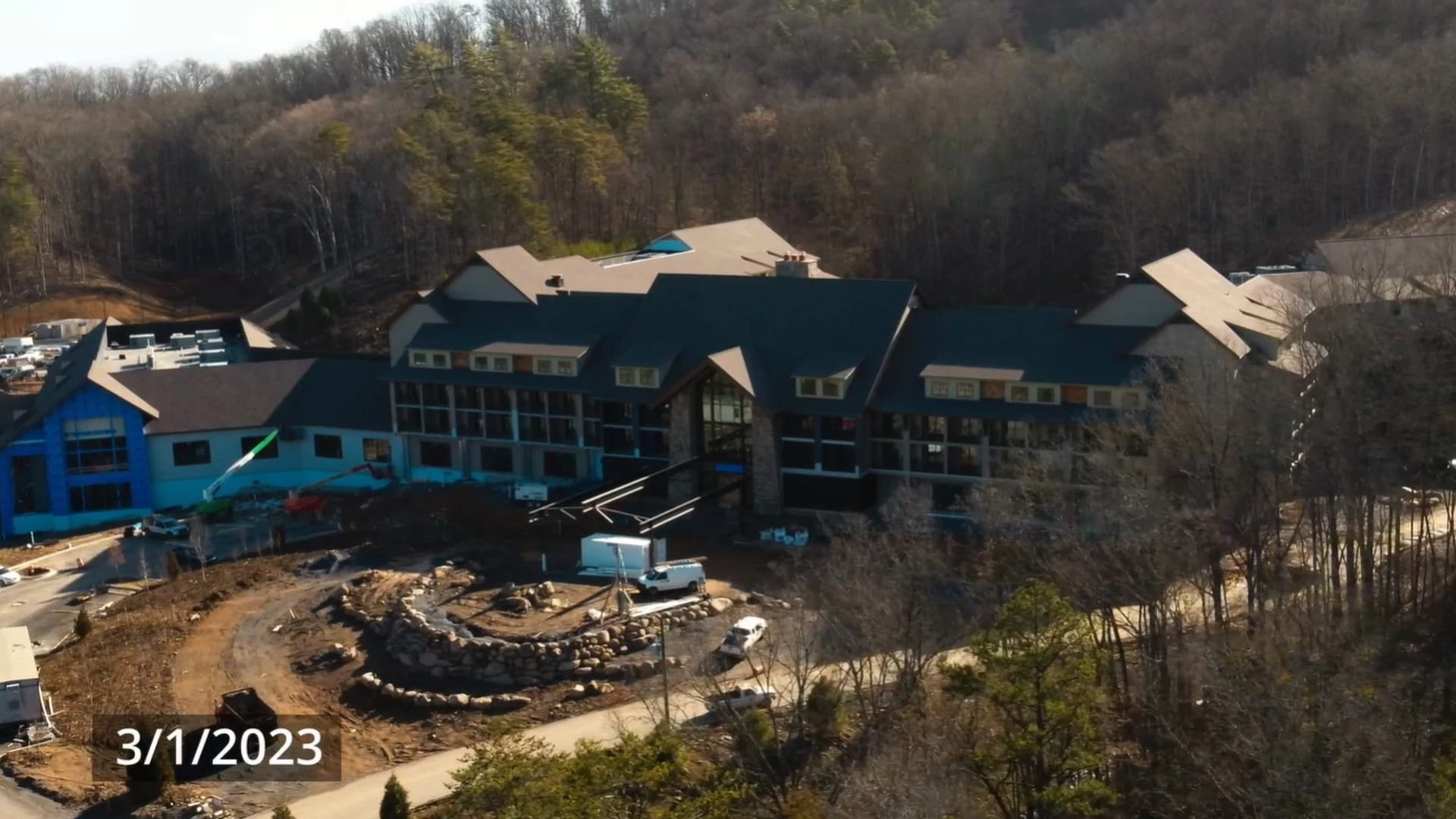 A Look at the Progress of Dollywood’s HeartSong Lodge & Resort